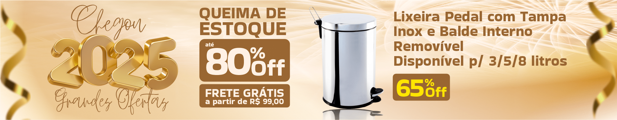 Ano Novo 2025 - lixeira inox - Desktop