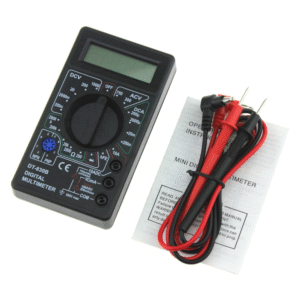 Multímetro DT-830 Portátil Digital Profissional  Bateria 9V Com Precisão e Versatilidade