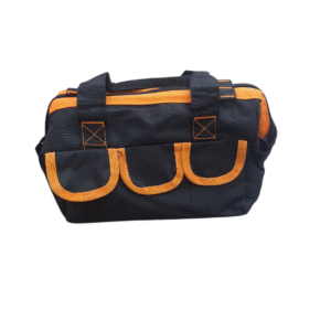 Bolsa para Ferramentas Impermeável 34x20x23cm - Preto/Laranja