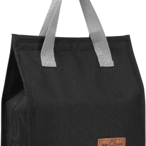 Bolsa Térmica 8 Litros Fitness Marmita Marmitex Almoço Lanche - Preto