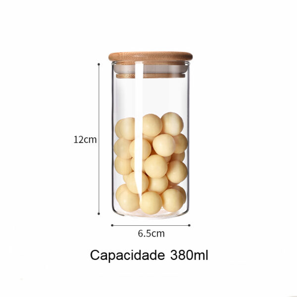 Pote de Vidro 380ml - 2093
