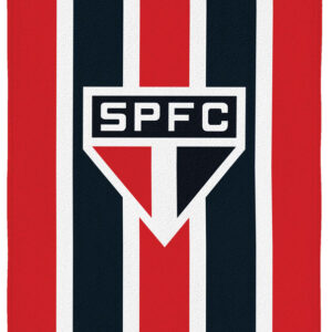 Toalha Aveludada Times de Futebol 70cm x 1,40m - São Paulo