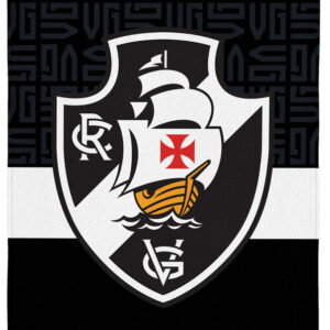 Toalha Aveludada Times de Futebol 70cm x 1,40m - Vasco