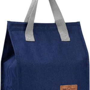 Bolsa Térmica 8 Litros Fitness Marmita Marmitex Almoço Lanche - Azul