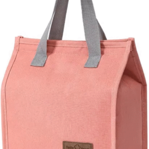Bolsa Térmica 8 Litros Fitness Marmita Marmitex Almoço Lanche - Rosa