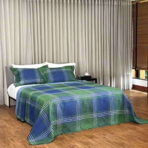 Cobreleito Dupla Face Casal Estampado- 2,20m x 2,40m - 3 peças - 05