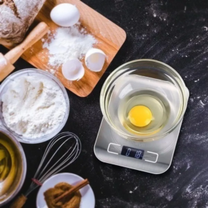 Balança Precisão Digital Inox Culinária Para Cozinha 5kg Fácil de Usar Profissional