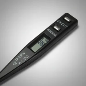 Chave Teste Digital Medidor De Tomada Corrente Elétrica - Preto