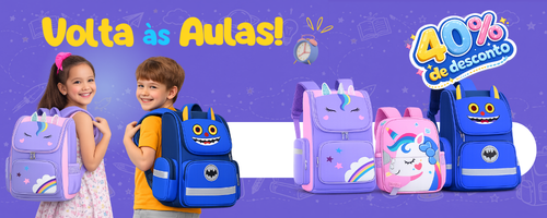 volta às aulas - mochilas escolares