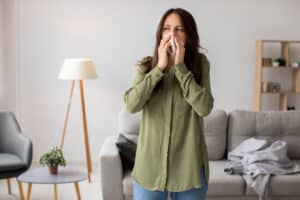 evitar alergia a poeira