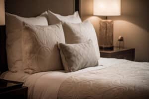 como organizar roupa de cama