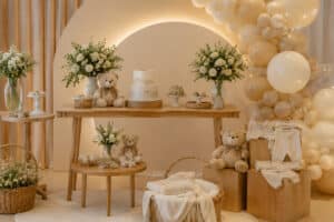 decoração de chá de bebê