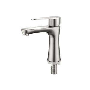 Torneira de Banheiro Aço Inox Escovado