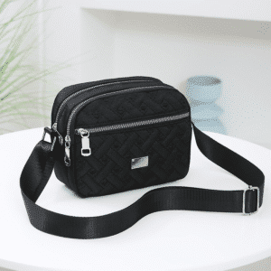 Bolsa De Ombro Feminina Lateral Casual Transversal - Preto