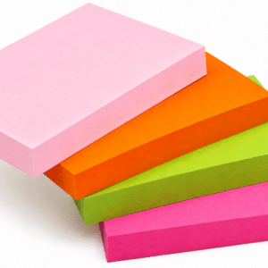 Kit 4 Bloco De Nota Adesivo 76x51mm Tipo Post It 400 Folhas